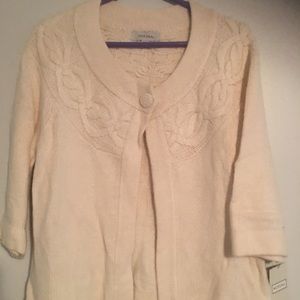 Brand new Merona cream sweater